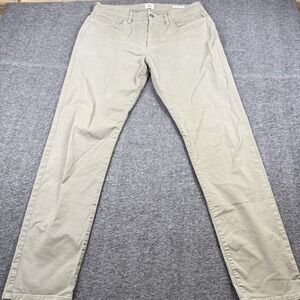 Flint And Tinder Pants Men 34x34 Green Chino 365 Tapered Fit Stretch Huckberry